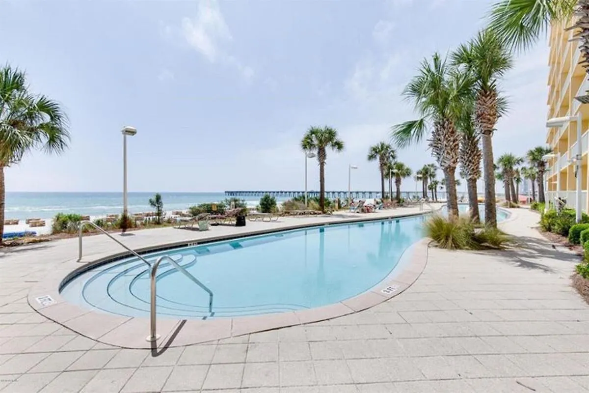 Calypso 1401E 3Br 3Ba Corner Unit Direct Gulf Front High Demand Apartment Panama City Beach